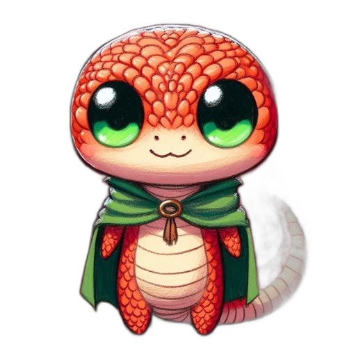 dragon, creature, staff, pixel art, fantasy art, concept art, 3d render, reptilian transparent PNG cut-out