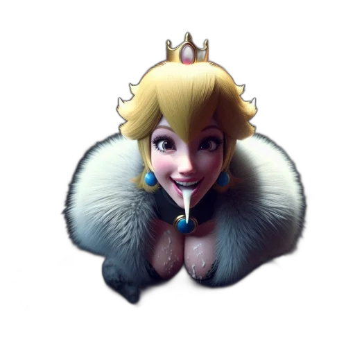 crown, staff, jewelry, face, concept art, 3d render, fantasy art, pixel art transparent PNG cut-out