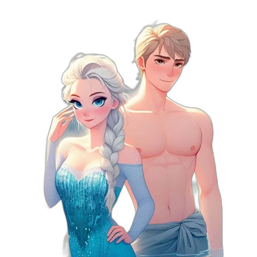 dress, fantasy art, concept art, cartoon, pixel art, snow, underwater, fire transparent PNG cut-out