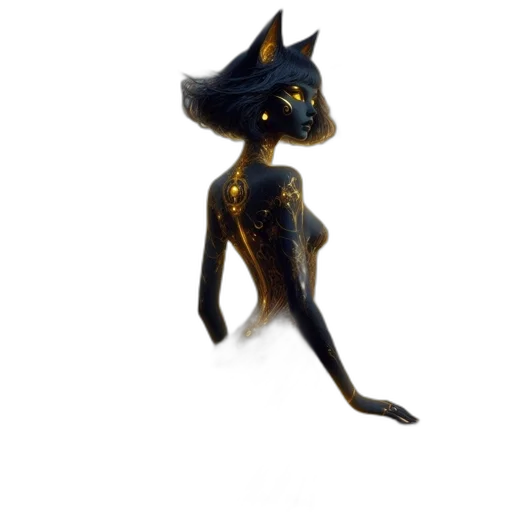jewelry, creature, staff, animal, concept art, 3d render, fantasy art, pixel art transparent PNG cut-out