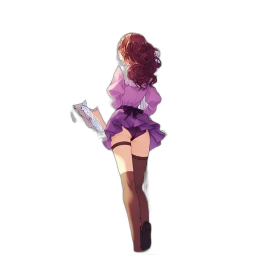 dress, staff, weapon, robot, concept art, pixel art, 3d render, fantasy art transparent PNG cut-out