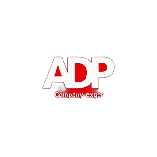 staff, 3d render, logo, company, called, adp, displayed, against transparent PNG cut-out