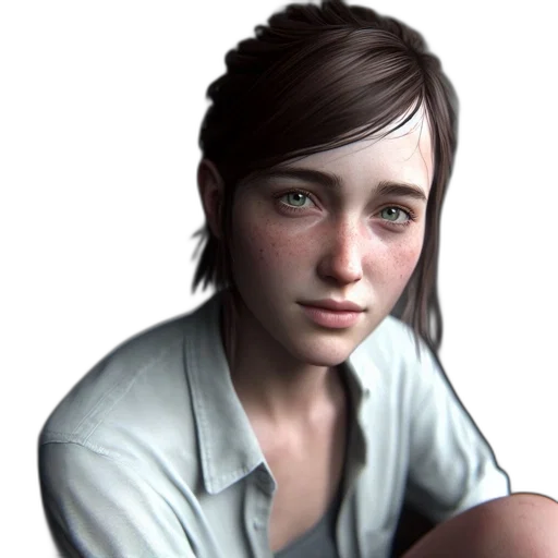 face, photorealistic, concept art, 3d render, fantasy art, blue, portrait, young transparent PNG cut-out