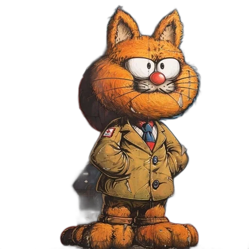 jacket, staff, animal, mask, concept art, 3d render, cartoon, pixel art transparent PNG cut-out