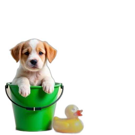 animal, photorealistic, 3d render, promotional, image, dog, shampoo, recipe transparent PNG cut-out