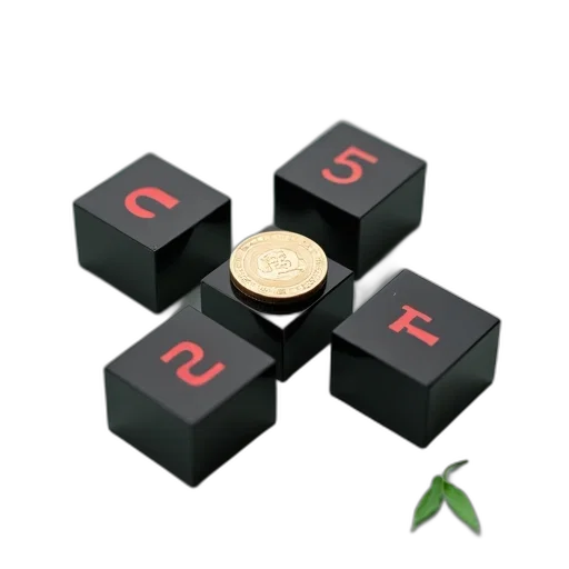 jewelry, 3d render, pixel art, set, five, black, rectangular, blocks transparent PNG cut-out