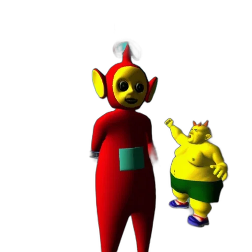 robot, creature, mask, staff, 3d render, concept art, pixel art, outer space transparent PNG cut-out