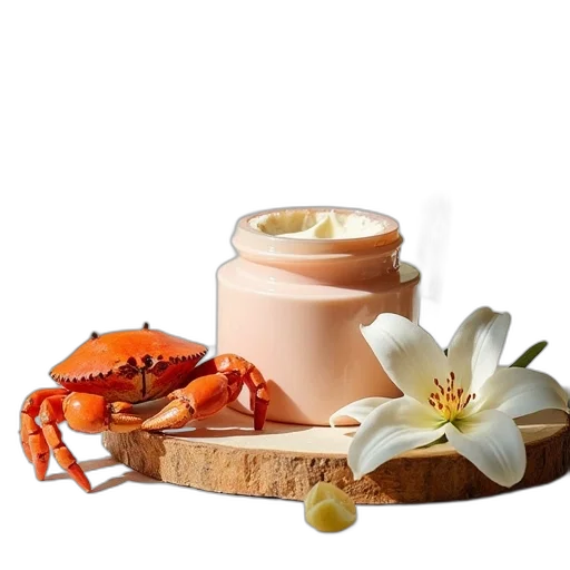 food, crown, crab, lily, body, cream, bath transparent PNG cut-out