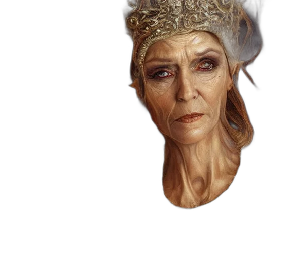 crown, hat, face, mask transparent PNG cut-out