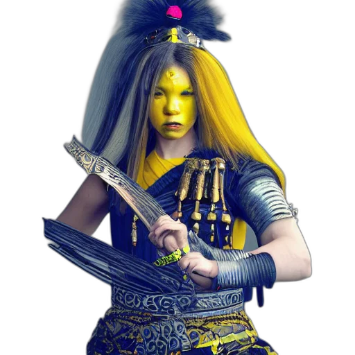 staff, sword, weapon, mask transparent PNG cut-out