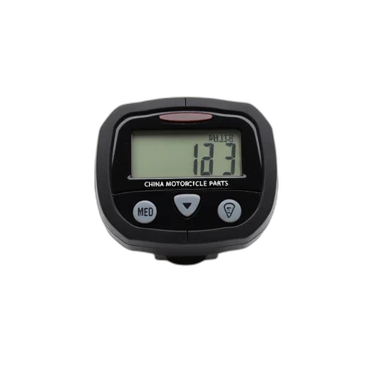 black, brown, digital, motorcycle, odometer, display, buttons, shown transparent PNG cut-out