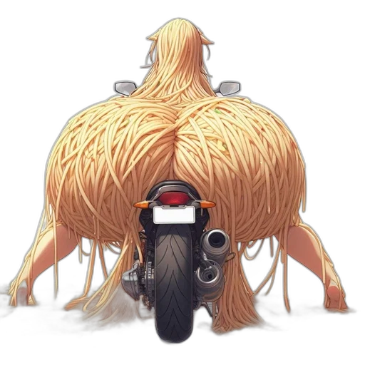 hair, animal, car, creature, concept art, photorealistic, cartoon, anime transparent PNG cut-out