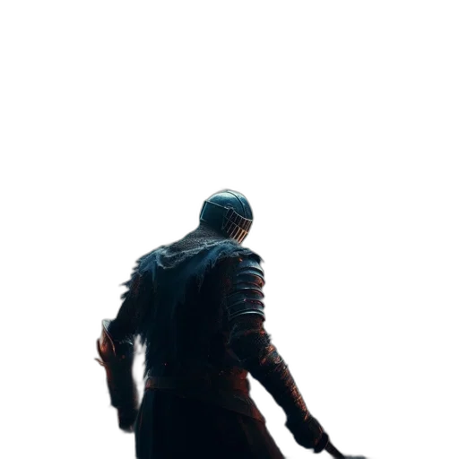 jacket, dragon, sword, weapon, concept art, pixel art, 3d render, fantasy art transparent PNG cut-out