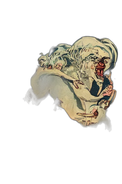 mask, face, creature, crown transparent PNG cut-out