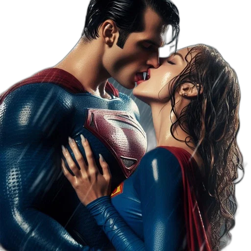 comic book art, concept art, photorealistic, outer space, fire, stormy, night, couple transparent PNG cut-out