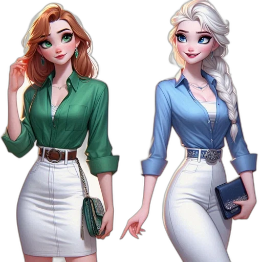 dress, concept art, fantasy art, cartoon, comic book art, green, monochrome, pastel transparent PNG cut-out
