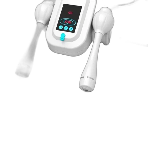 robot, staff, weapon, 3d render, concept art, white, device, digital transparent PNG cut-out