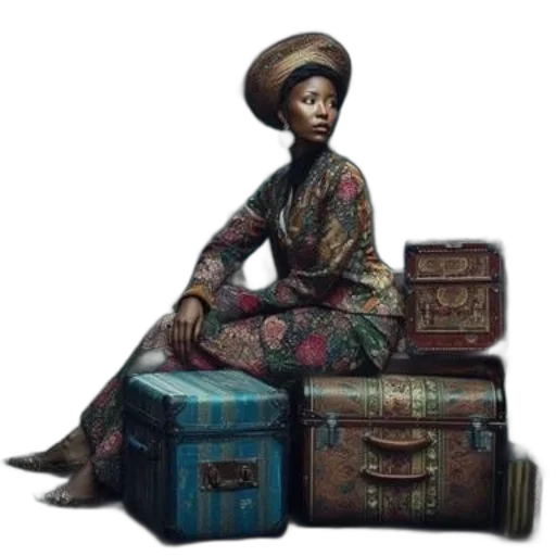 hat, staff, face, furniture, concept art, photorealistic, oil painting, fantasy art transparent PNG cut-out