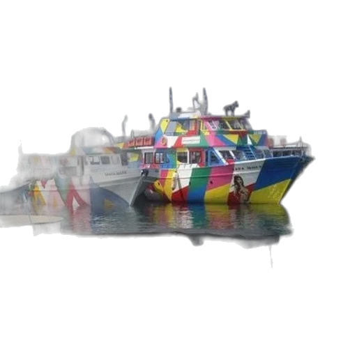 weapon, 3d render, concept art, photorealistic, pixel art, colorful, boats, docked transparent PNG cut-out