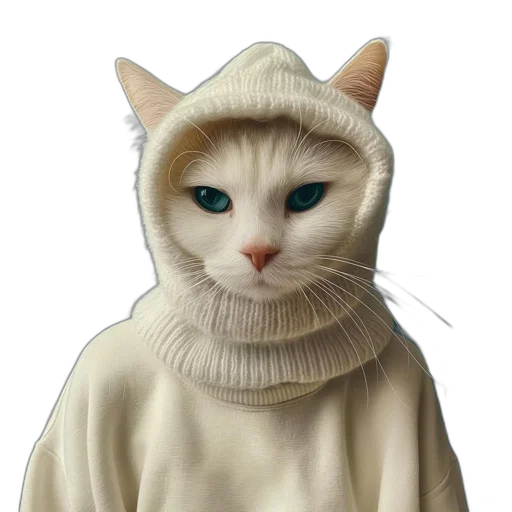 animal, jacket, face, hat, photorealistic, pixel art, fantasy art, oil painting transparent PNG cut-out