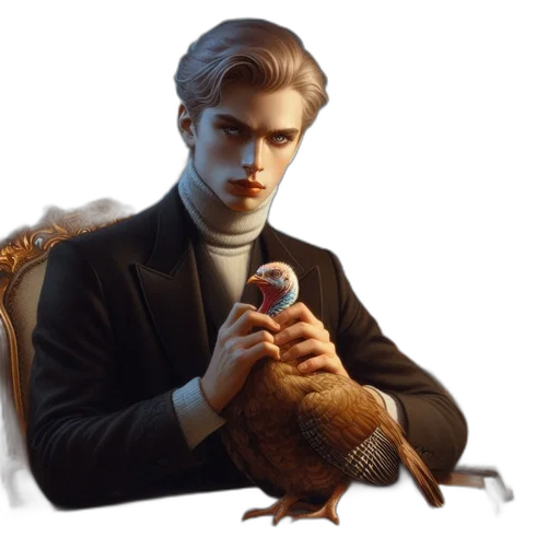 animal, creature, jacket, concept art, photorealistic, fantasy art, 3d render, young transparent PNG cut-out