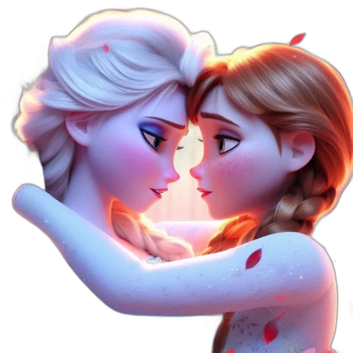 concept art, fantasy art, cartoon, 3d render, fire, snow, neon lights, underwater transparent PNG cut-out