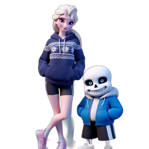 jacket, concept art, 3d render, pixel art, cartoon, snow, neon lights, blue transparent PNG cut-out