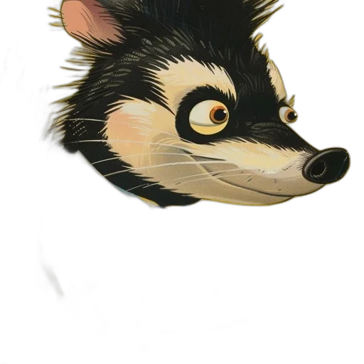 animal, creature, mask, staff, concept art, watercolor, cartoon, 3d render transparent PNG cut-out