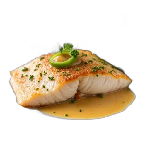 food, animal, photorealistic, 3d render, plate, piece, fish, topped transparent PNG cut-out