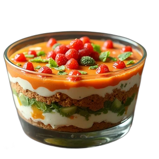 food, crown, photorealistic, layer transparent PNG cut-out