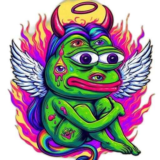 dragon, creature, pixel art, vaporwave, fantasy art, cartoon, anthropomorphic, part transparent PNG cut-out