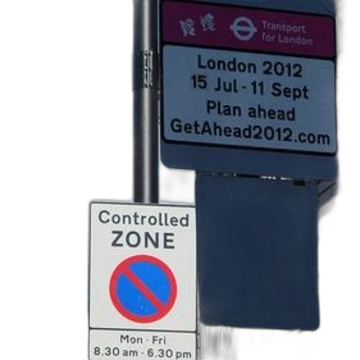 staff, sign, london, advertises, olympic, games, directs, people transparent PNG cut-out