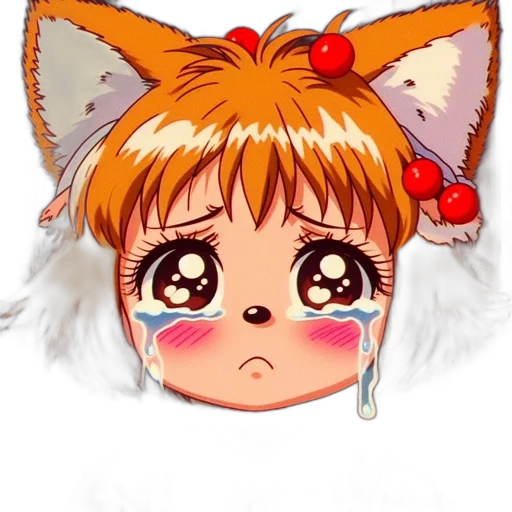 staff, anime, pixel art, concept art, cartoon, emotive, character, sporting transparent PNG cut-out