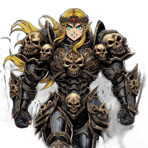 weapon, crown, sword, jewelry, fantasy art, comic book art, concept art, pixel art transparent PNG cut-out