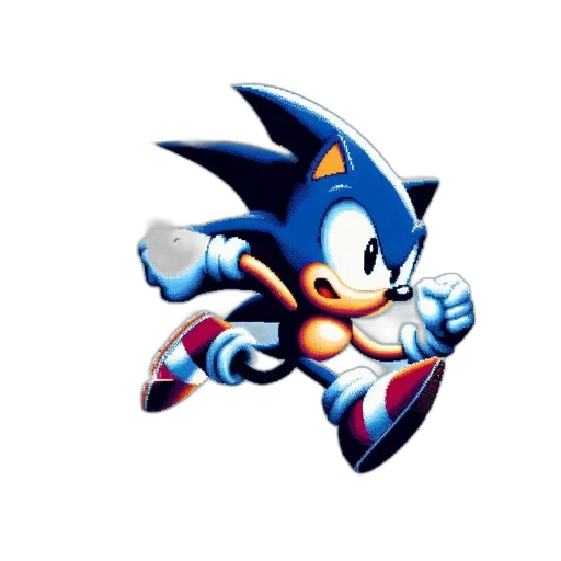 animal, weapon, creature, pixel art, concept art, comic book art, 3d render, blue transparent PNG cut-out