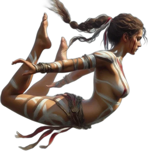 creature, concept art, fantasy art, photorealistic, pixel art, earth tones, golden, agile transparent PNG cut-out