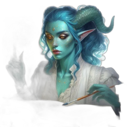 staff, dragon, face, fantasy art, concept art, pixel art, photorealistic, blue transparent PNG cut-out