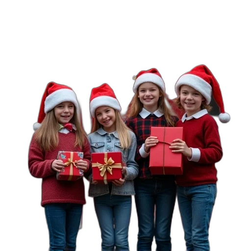 group, young, people, wearing transparent PNG cut-out
