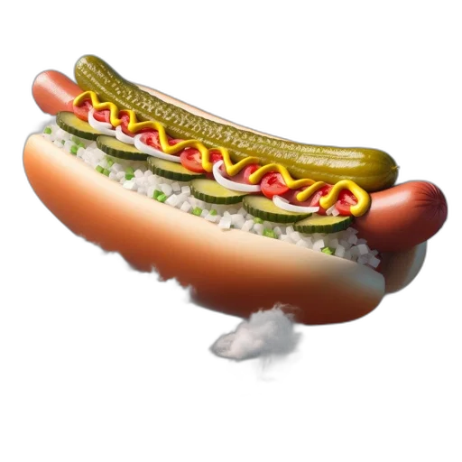 food, animal, weapon, car, 3d render, photorealistic, concept art, pixel art transparent PNG cut-out
