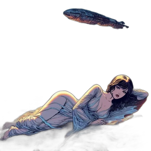 dress, concept art, fantasy art, pixel art, watercolor, outer space, underwater, snow transparent PNG cut-out