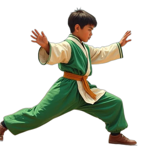 photorealistic, 3d render, concept art, green, stylized, painting, young, boy transparent PNG cut-out