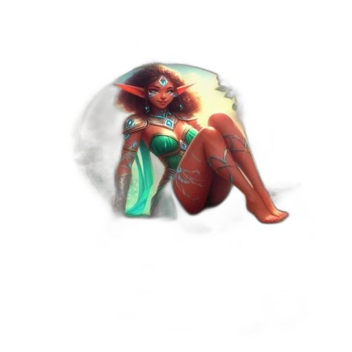 jewelry, mask, dress, staff, concept art, pixel art, fantasy art, 3d render transparent PNG cut-out