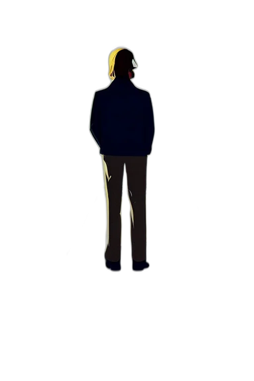 jacket, staff, mask, hat transparent PNG cut-out