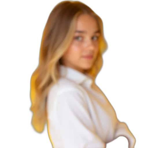 dress, staff, hair, jacket transparent PNG cut-out