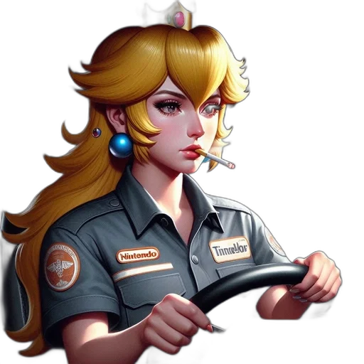 staff, weapon, jacket, pixel art, concept art, anime, vaporwave, cartoon transparent PNG cut-out