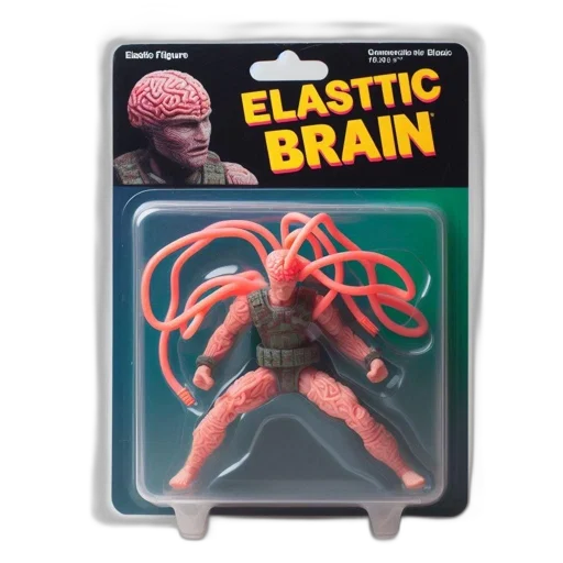 creature, concept art, packaging, displays, action, figure, called, elastic transparent PNG cut-out