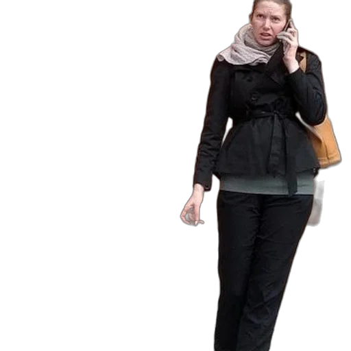 jacket, staff, umbrella, 3d render, photorealistic, concept art, monochrome, earth tones transparent PNG cut-out