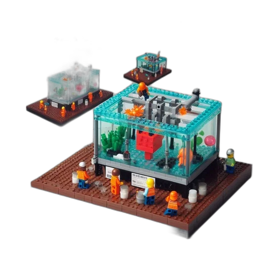 furniture, building, jewelry, robot, 3d render, concept art, pixel art, cyberpunk transparent PNG cut-out