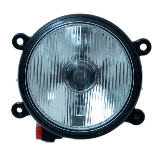 robot, mask, 3d render, close-up, image, car, headlight, clear transparent PNG cut-out