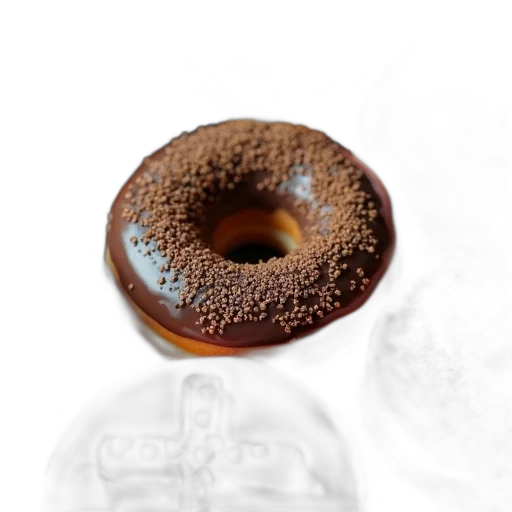 food, crown, jewelry, bottle, 3d render, photorealistic, variety, donuts transparent PNG cut-out